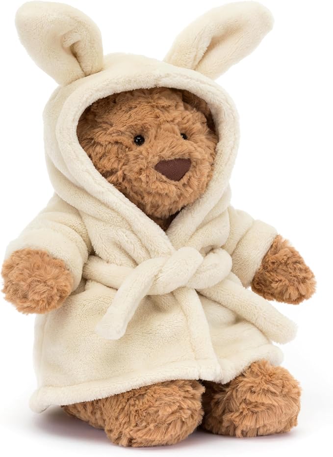 Bartholomew Bear with Bathrobe Stuffed Animal