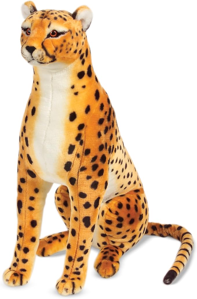 Giant Cheetah - Lifelike Stuffed Animal