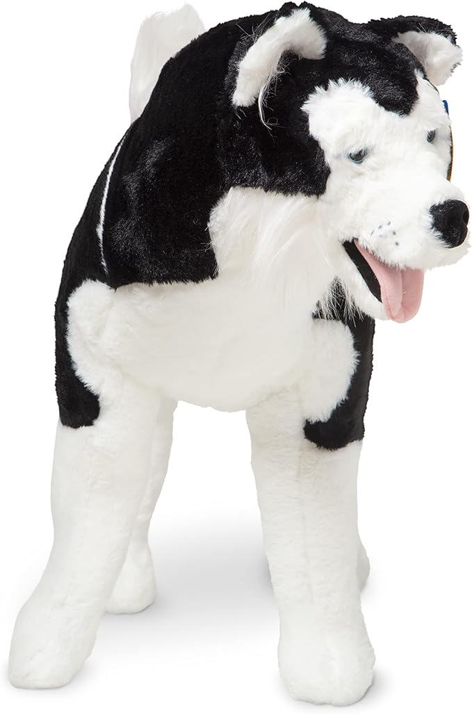 Giant Siberian Husky - Lifelike Stuffed Animal Dog
