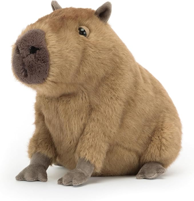Clyde Capybara Stuffed Animal, Capybara Plush Toy
