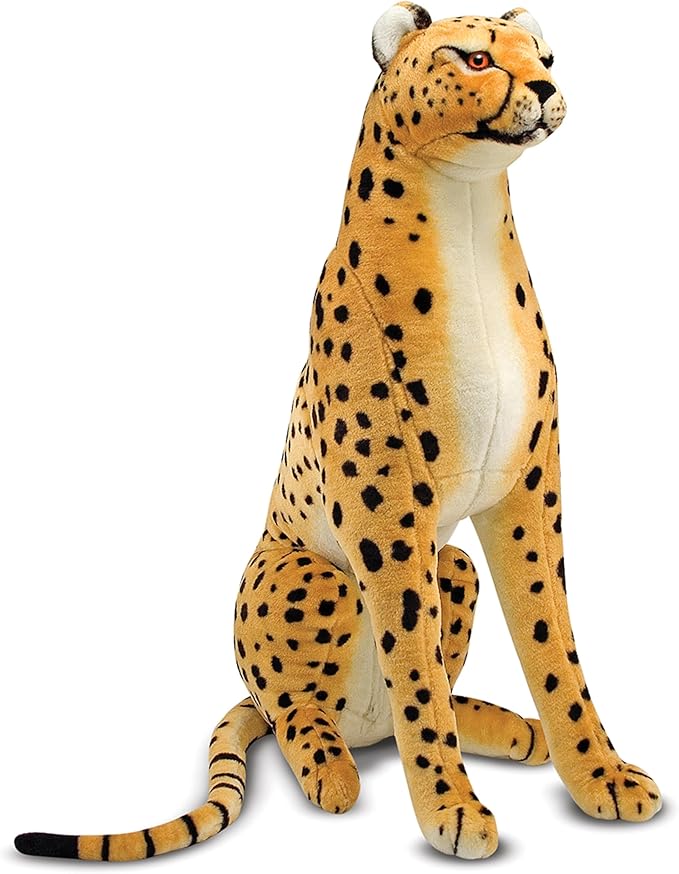 Giant Cheetah - Lifelike Stuffed Animal
