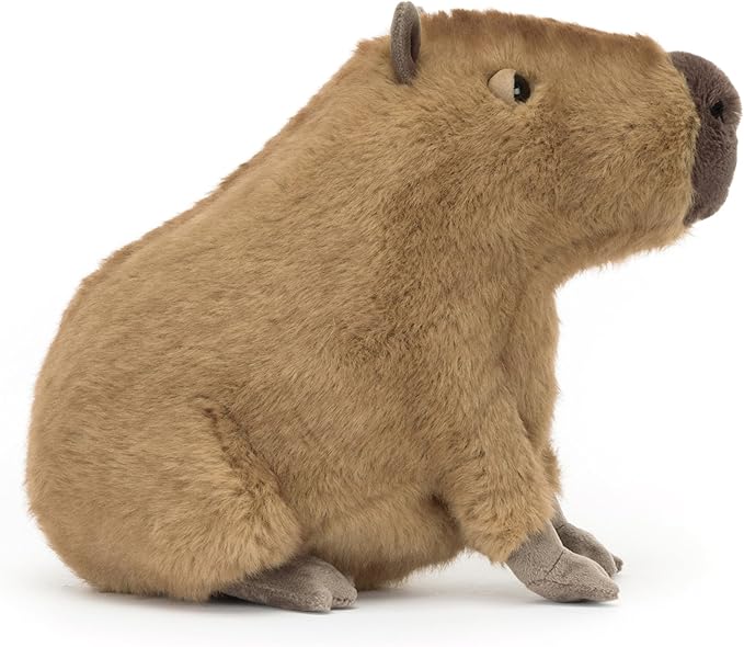 Clyde Capybara Stuffed Animal, Capybara Plush Toy