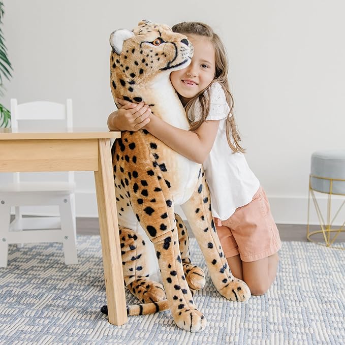 Giant Cheetah - Lifelike Stuffed Animal