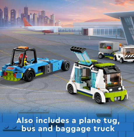City Passenger Airplane Toy - Building Set
